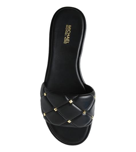 Michael Kors Women's Rina Studded Slide Sandals